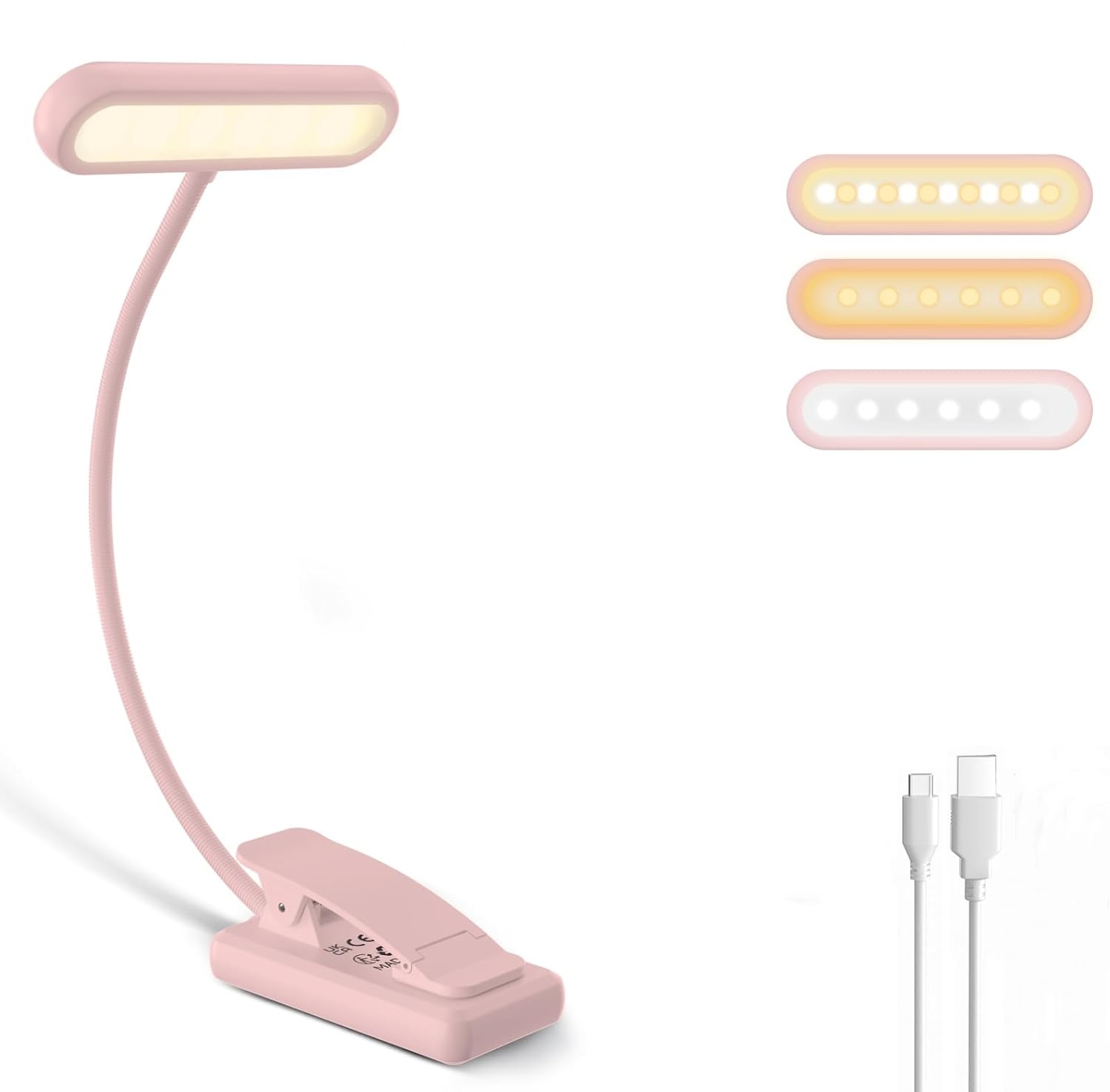 Desk Lamp - Luminária de Leitura com Clipe para