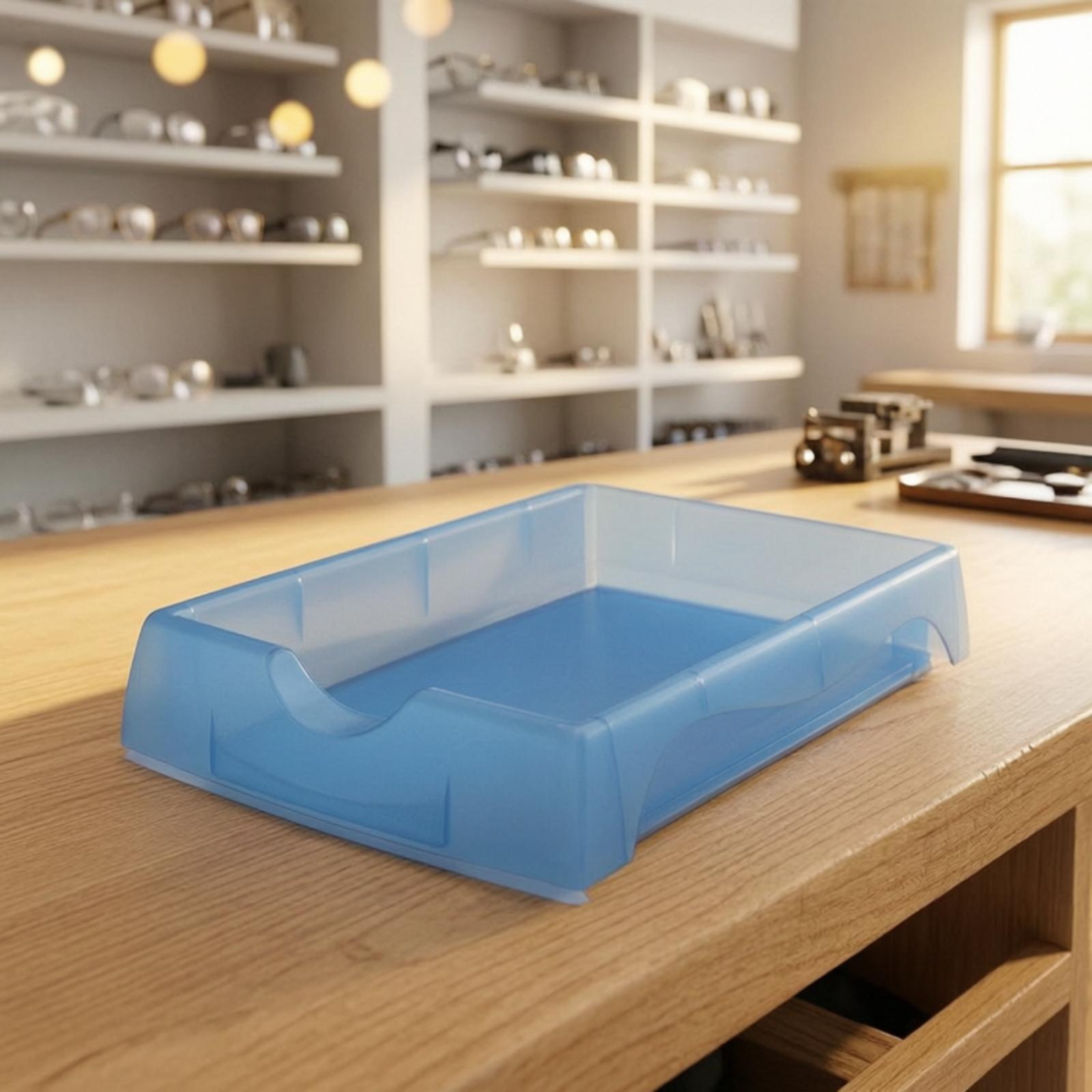 Desk Organizer - Bandeja Durável de PP para Lentes