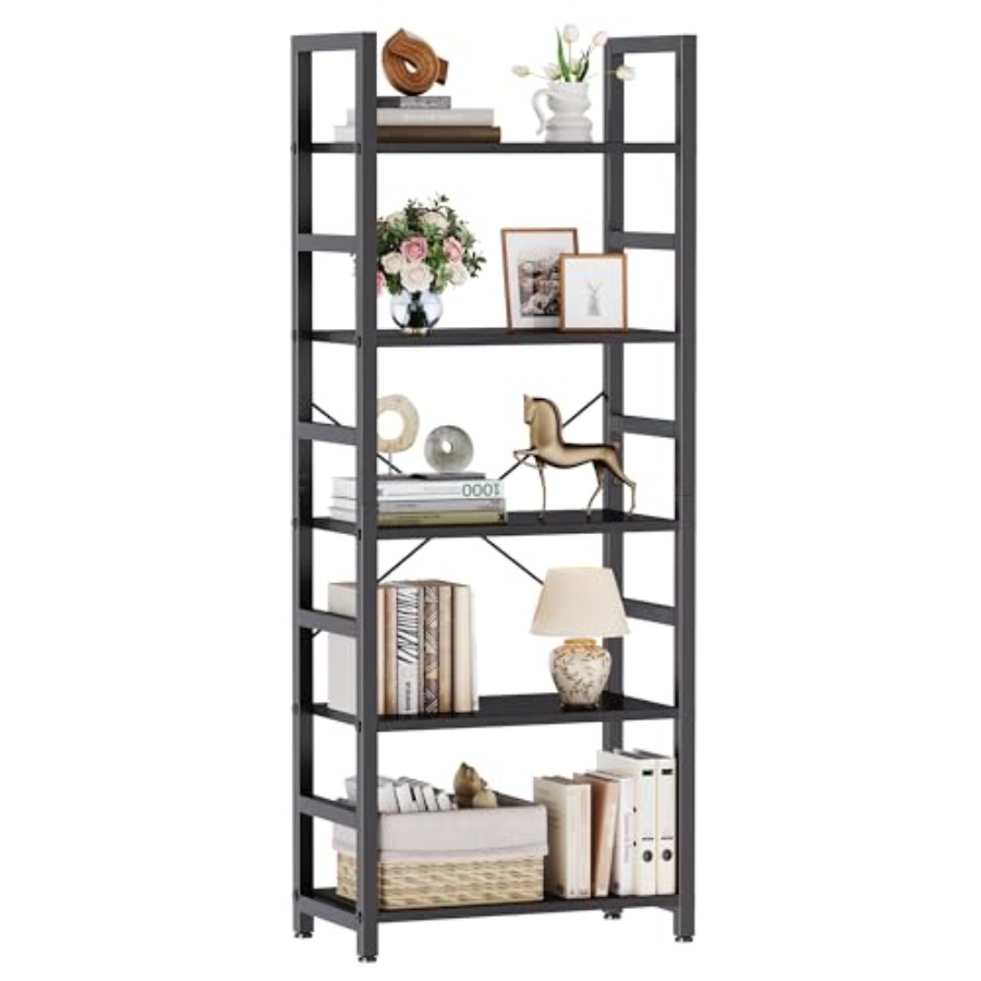 Bookshelf - Estante de Livros de 5 Níveis,