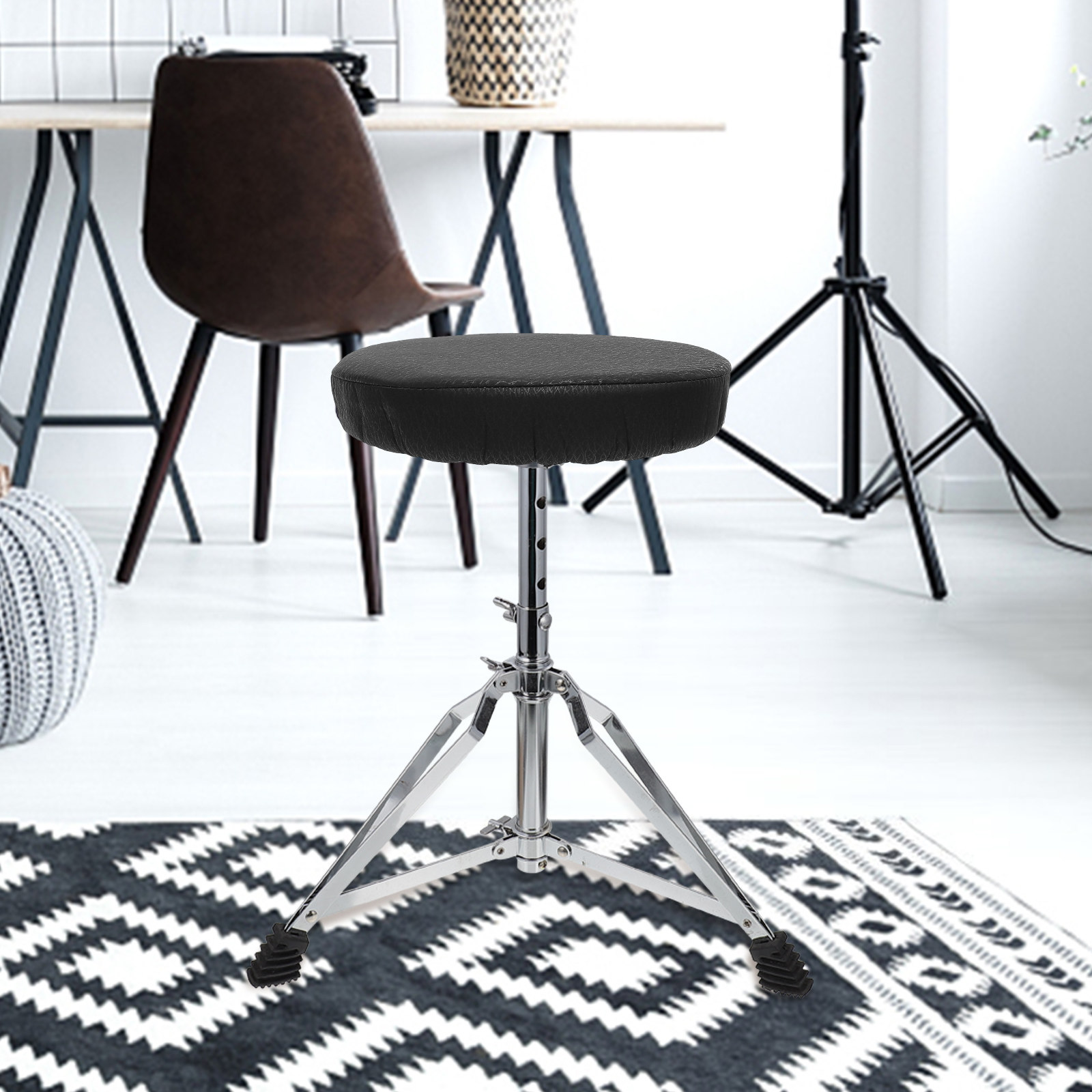 Office Stool - Capa de Banqueta Redonda Super Confortável