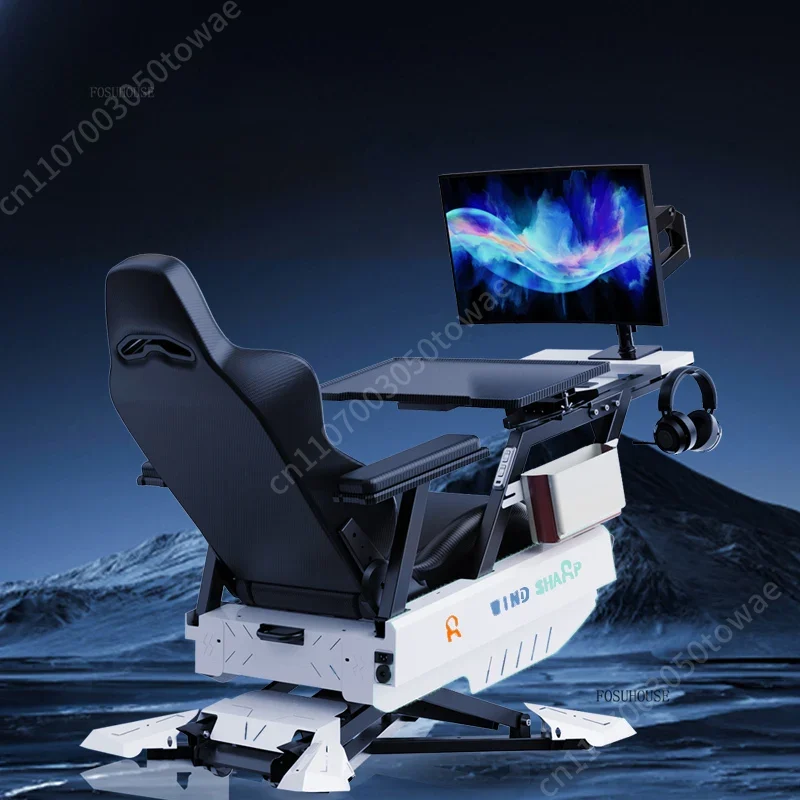 Estação de Jogos Reclinável, C - Monitor Stand avaliação e preço