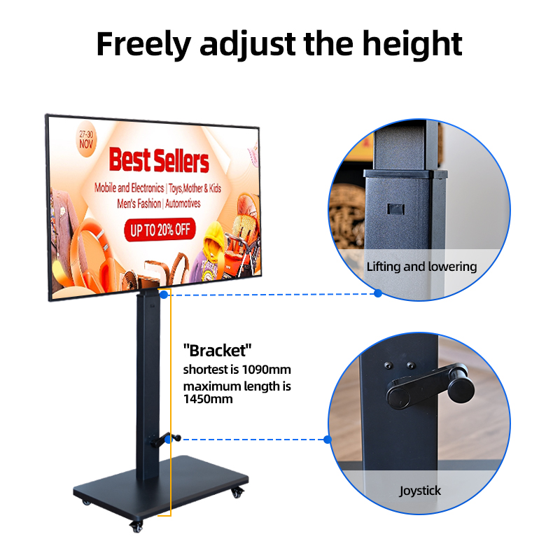 Monitor Digital de 55 Polegada - Monitor Stand avaliação e preço