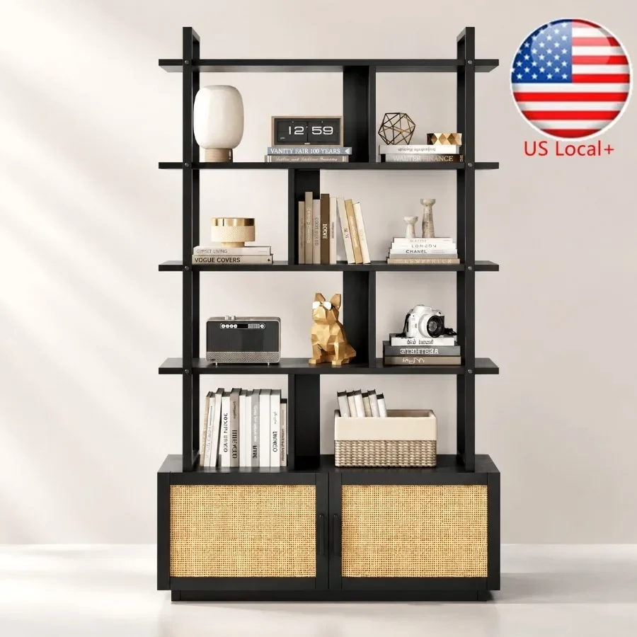 Estante de livros de vime com  - Bookshelf avaliação e preço