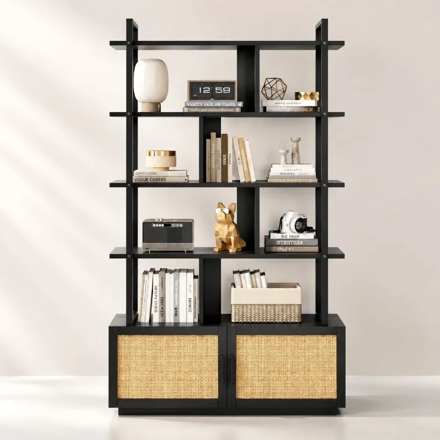 Estante de livros de vime com  - Bookshelf avaliação e preço