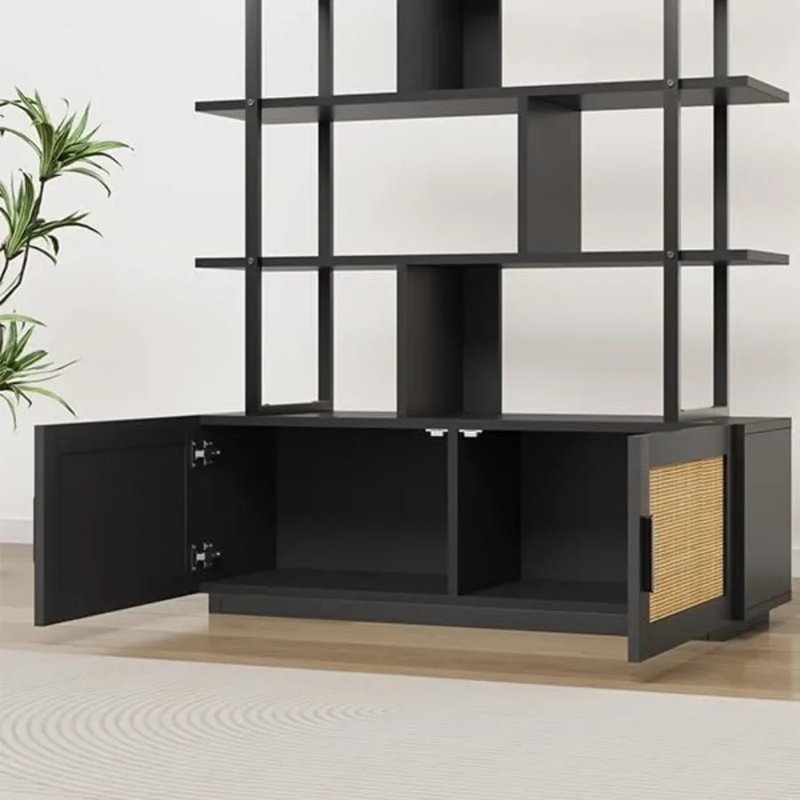 Estante de livros de vime com  - Bookshelf avaliação e preço