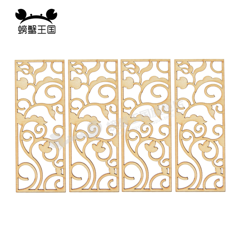 4 Peças de Divisórias de Madei - Partition Screen Divider avaliação e preço