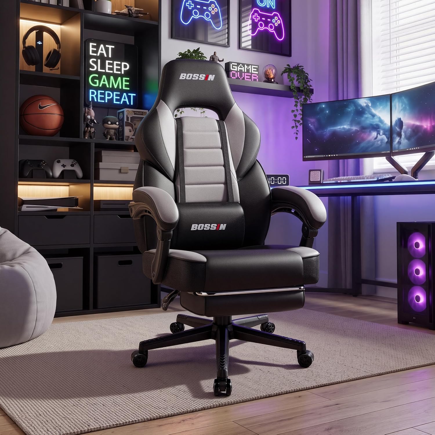 Cadeira de jogos com função de - Office Chair Cushion avaliação e preço