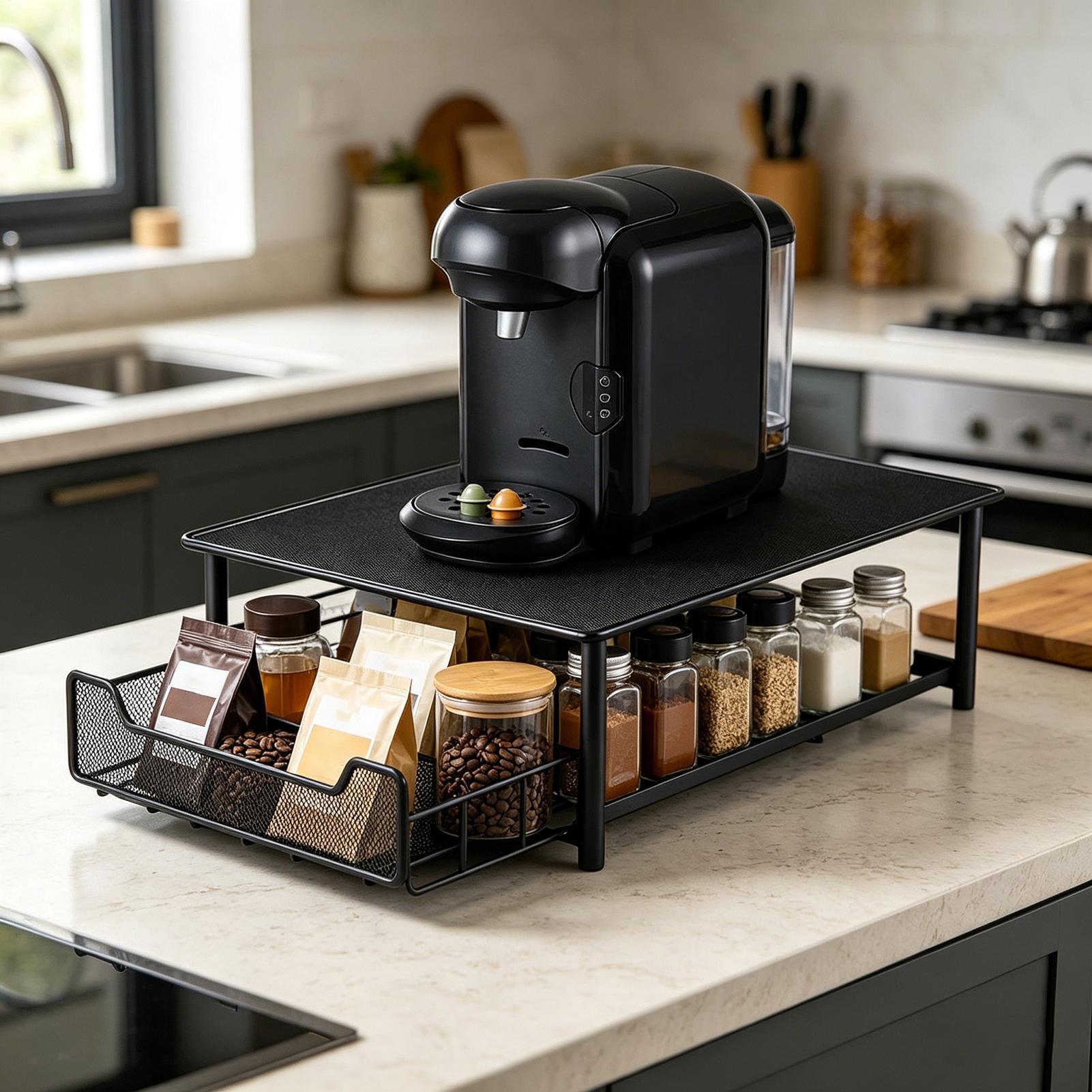 Organizador de Cápsulas de Caf - Monitor Stand avaliação e preço