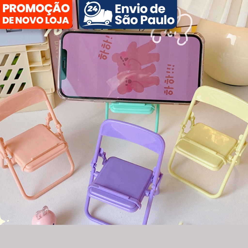 Suporte de Telefone Criativo e - Office Stool avaliação e preço