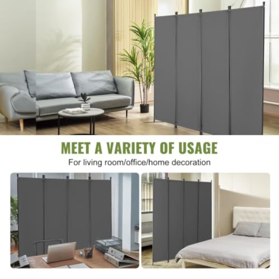 Divisória de Ambiente Dobrável - Partition Screen Divider avaliação e preço